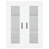 Highboard White 69.5x34x180 cm Engineered Wood 3198529