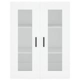 Highboard White 69.5x34x180 cm Engineered Wood 3198529