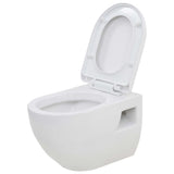 Wall-Hung Toilet with Concealed High Cistern Ceramic 3082092