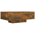 ZNTS Coffee Table Smoked Oak 85x55x31 cm Engineered Wood 815759