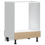 Oven Cabinet Kalmar Grey Sonoma Engineered Wood 853523