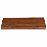 Table Top 80x50x2.5 cm Rectangular Solid Wood Reclaimed 371188