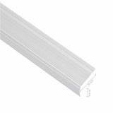 Stair Nosings in L-shape 15 pcs Aluminium 100 cm Silver 146761