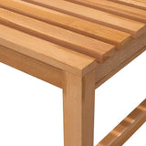 Bench Teak Solid Teak Wood 150 cm long Durable Garden Bench 316627
