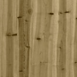 ZNTS Garden Middle Sofa Impregnated Wood Pine 825617