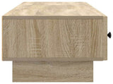TV Cabinet Sonoma Oak 147 x 34.5 x 30 cm Engineered Wood 894017