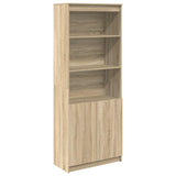 Highboard Sonoma Oak 70x35x180 cm Engineered Wood 3328473