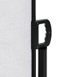 ZNTS Retractable Side Awning White 220x600 cm 4004676