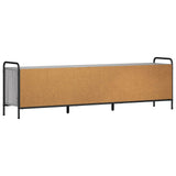 TV Cabinet 167.5 x 33 x 50 cm Grey Sonoma Engineered Wood 8013749