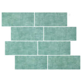 Decorative Stickers 20 pcs Grey Green 29 x 21 cm 42021246