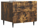 Bedside Cabinet 2 pcs Smoked Oak 43 x 34.5 x 49.5 cm 894306