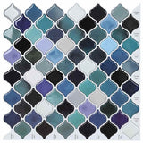 Lanturn Tile 20 pcs Blue Green 27 x 27 cm Polyurethane and PET 42021339