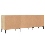 TV Cabinet Sonoma Oak 150x30x50 cm Engineered Wood 829103