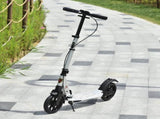 Teen/Adults Aluminium Folding Kick Scooter w/ Shock Mitigation System Silver T3398P349439