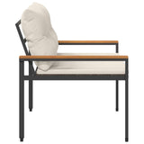 Outdoor Bench 2 -Seater 116 x 67.5 x 72 cm Poly Rattan 42025365