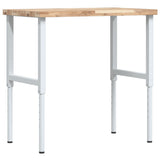Workbench 100x60x cm Solid Wood Acacia Rectangular 3309713