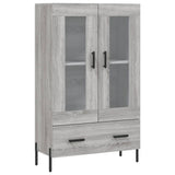 Highboard Grey Sonoma 69.5x31x115 cm Engineered Wood 828314