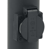 Bollard Light with Sensor&Outlet 110 cm Stainless Steel IP44 4006045