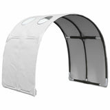 Bed Tunnel 2 pcs White 211 x 67.5 x 2 cm Polyester 893714