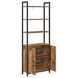 Book Cabinet Old Wood 60 x 24 x 161 cm Engineered Wood 883860