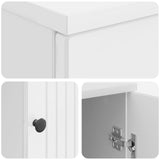 Desk with Shelf Gloss White 142.5 x 50 x 75 cm Engineered Wood 3414580