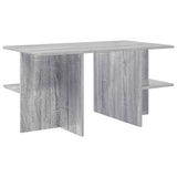 Coffee Table Grey Sonoma 87 x 50 x 45 cm Engineered Wood 8001060