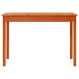 Console Table Wax Brown 110x40x75 cm Solid Wood Pine 847172