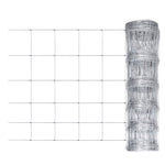 ZNTS Garden Fence Galvanised Steel 50 m 80 cm 140720