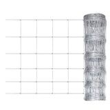 ZNTS Garden Fence Galvanised Steel 50 m 80 cm 140720