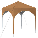 Pop-up Party Tent 194 x 194 x 245 cm Beige 42019815