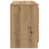TV Cabinet Artisan Oak 100x35x54 cm Engineered Wood 861813