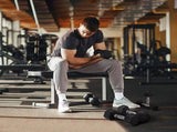 Rubber Dumbbell Set Sports Hex Weight Sets Home Gym Fitness Lift Strength Training Exercise x 5kg, T3398P376771