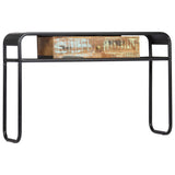 Console Table 118x30x75 cm Solid Reclaimed Wood 248103