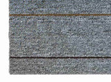 Carpet Tile Light Grey with Stripes 50 x 50 cm 20 pcs 42032436