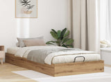 Ottoman Bed Frame Artisan Oak 80.5 x 200 cm Engineered Wood 3409268