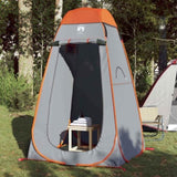 Privacy Tent Grey and Orange Pop-up Waterproof 4004136