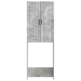 Toilet Cabinet UTRECHT Concrete Grey 66 x 25.5 x 190 cm 897798