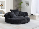 COOLMORE Lazy Sofa Durable Comfort Lounger High Back Bean Bag Chair Couch With Three Pillows for W2678P312246