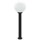 Bollard Light with Sensor 80 cm Black IP44 4006115