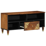 TV Cabinet Honey Brown 100 x 33 x 46 cm Solid Mango Wood 4018752