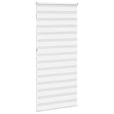 Zebra Blind White 115x230 cm Fabric Width 110.9 cm Polyester 4014810