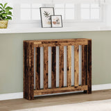 Radiator Cover Old Wood 104x20x82 cm Engineered Wood 852742