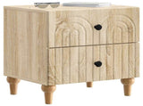 Bedside Cabinet Sonoma Oak 43 x 34.5 x 48 cm Engineered Wood 894069