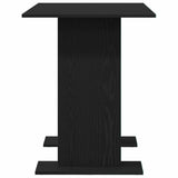 Dining Table Black oak 110 x 60 x 75 cm Engineered wood 863166