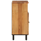 Side Cabinet 60x33x75 cm Solid Wood Acacia 356880