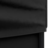 Folding Party Tent with Sidewalls Black 3x6 m 93553