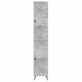 Cabinet Set 2 pcs Concrete Grey Engineered Wood 3416874