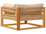 Sectional Corner Sofa with Cushions Natural 42028303