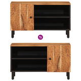 TV Cabinet 80x33x46 cm Solid Wood Acacia 356870
