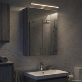 Bathroom Mirror Cabinet Grey Sonoma 50 x 14.5 x 70 cm 889052